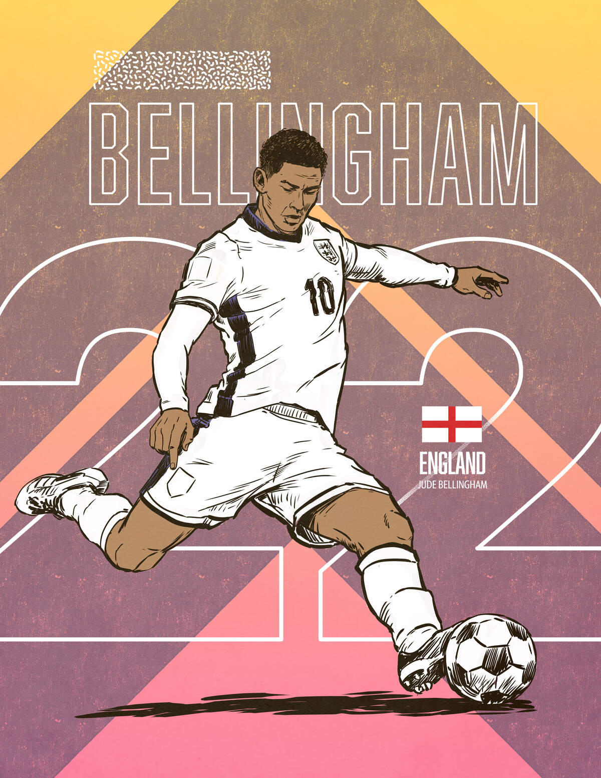 England midfielder Jude Bellingham