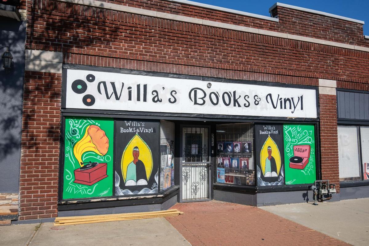 Willa’s Books & Vinyl in Kansas City on Thursday, July 10, 2025. Willa’s will close on Saturday as the owner, Willa Robinson goes into retirement.