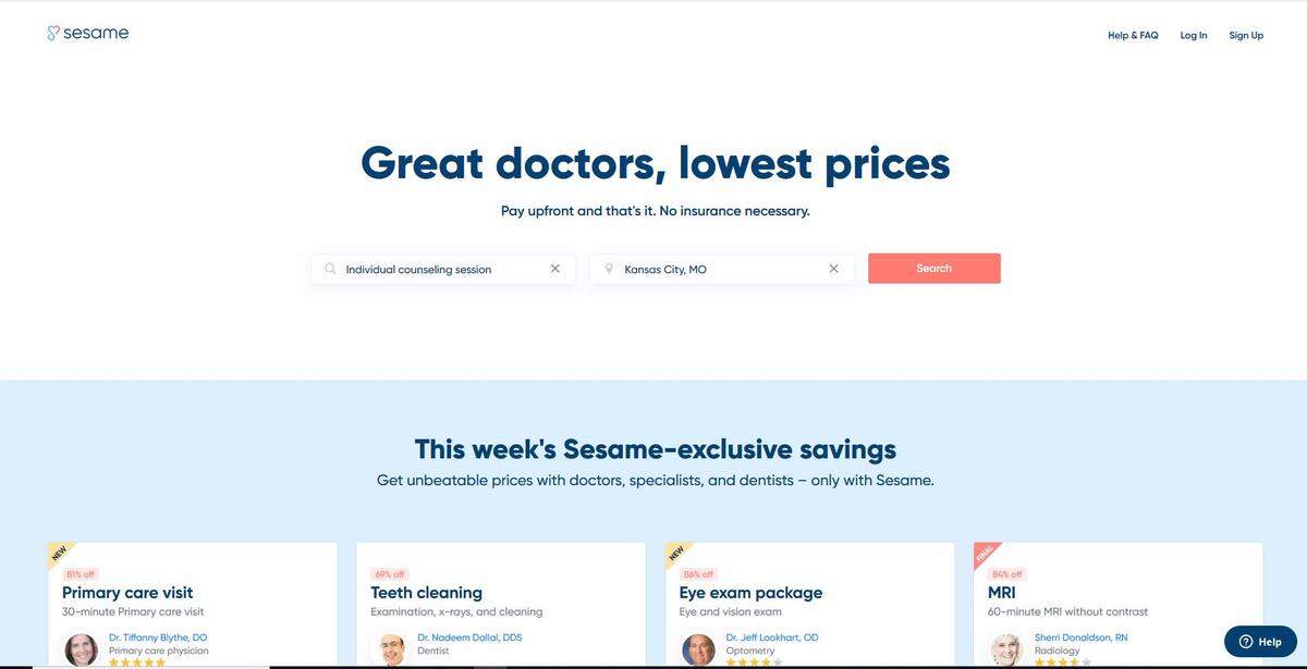 Sesame is a Brooklyn-based tech start-up launching first in Kansas City.
