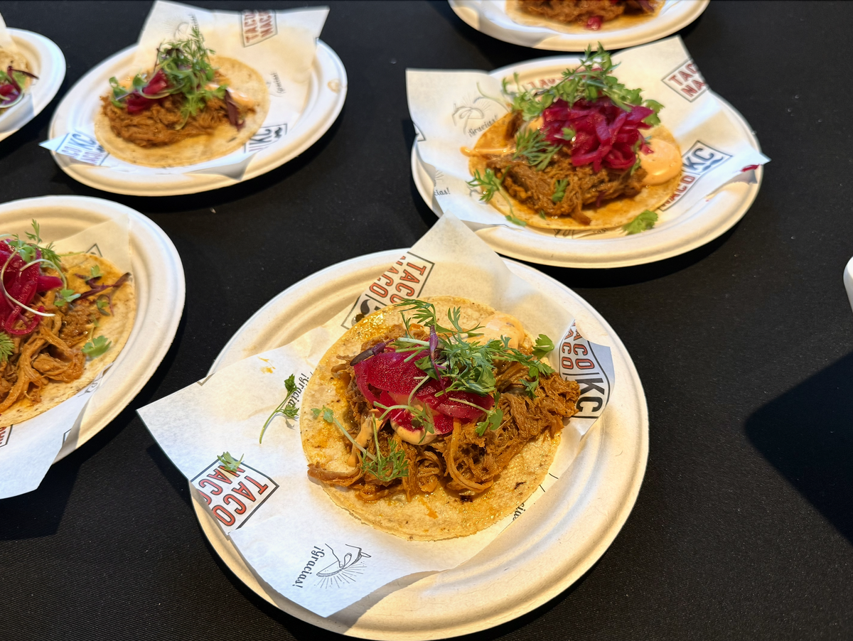 Cochinita Pibil Tacos from TACO NACO KC at the KC Restaurant Week preview event on Tuesday, Jan. 6.
