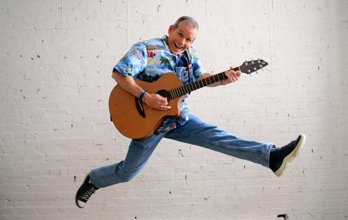 Jim Cosgrove, aka Mr. Stinky Feet, will perform online with The Hiccups in their 10th annual Bright Light Friday concert at 11:30 a.m. Nov. 27.