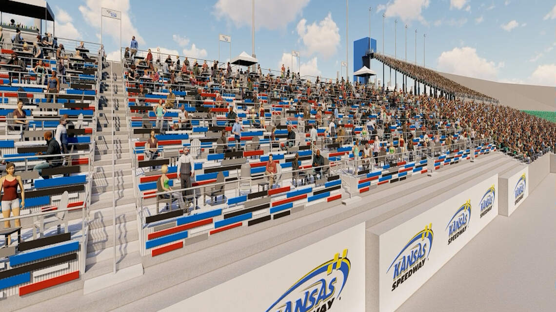 Kansas Speedway renovations: BBQ trophy, new club seating and pickleball add flavor