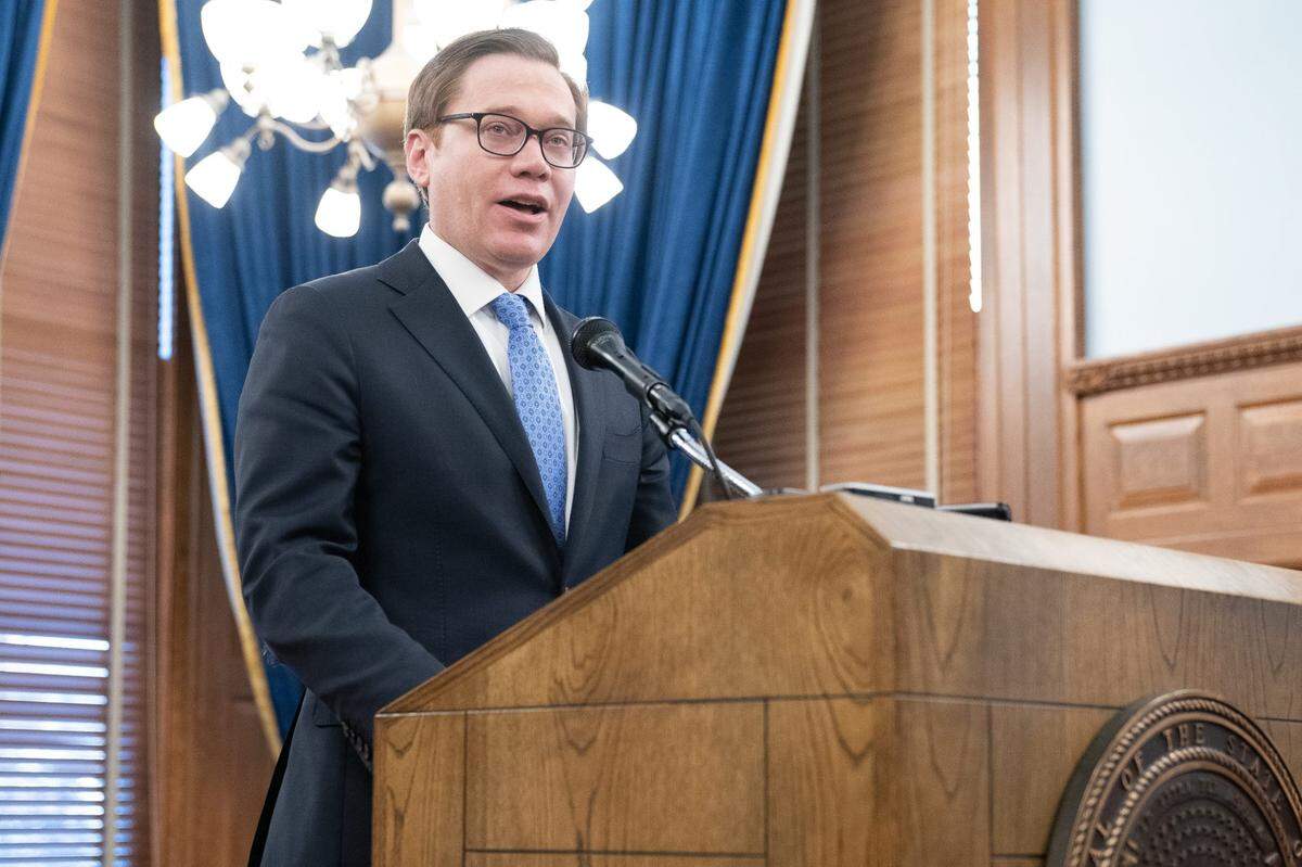 Kansas Lt. Gov. David Toland.