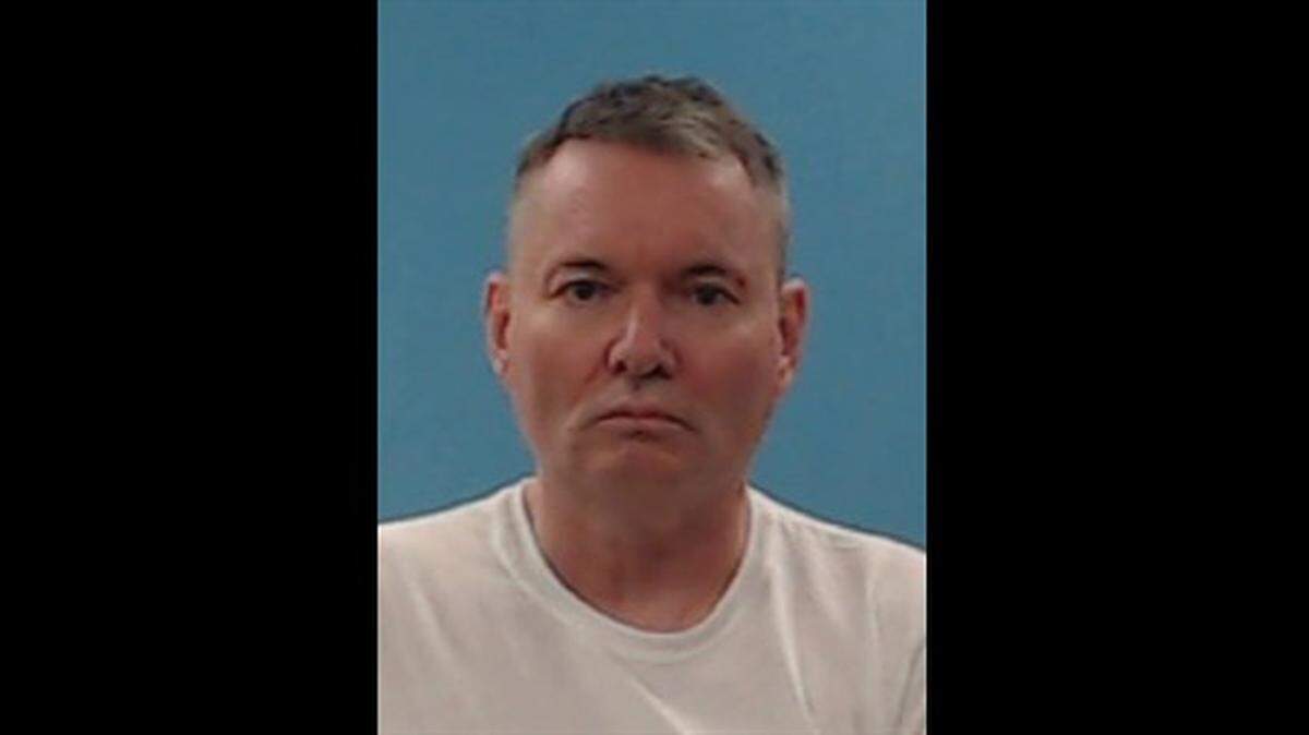 David Earl Smock booking photo from the Boone County Jail in Harrison, Arkansas.