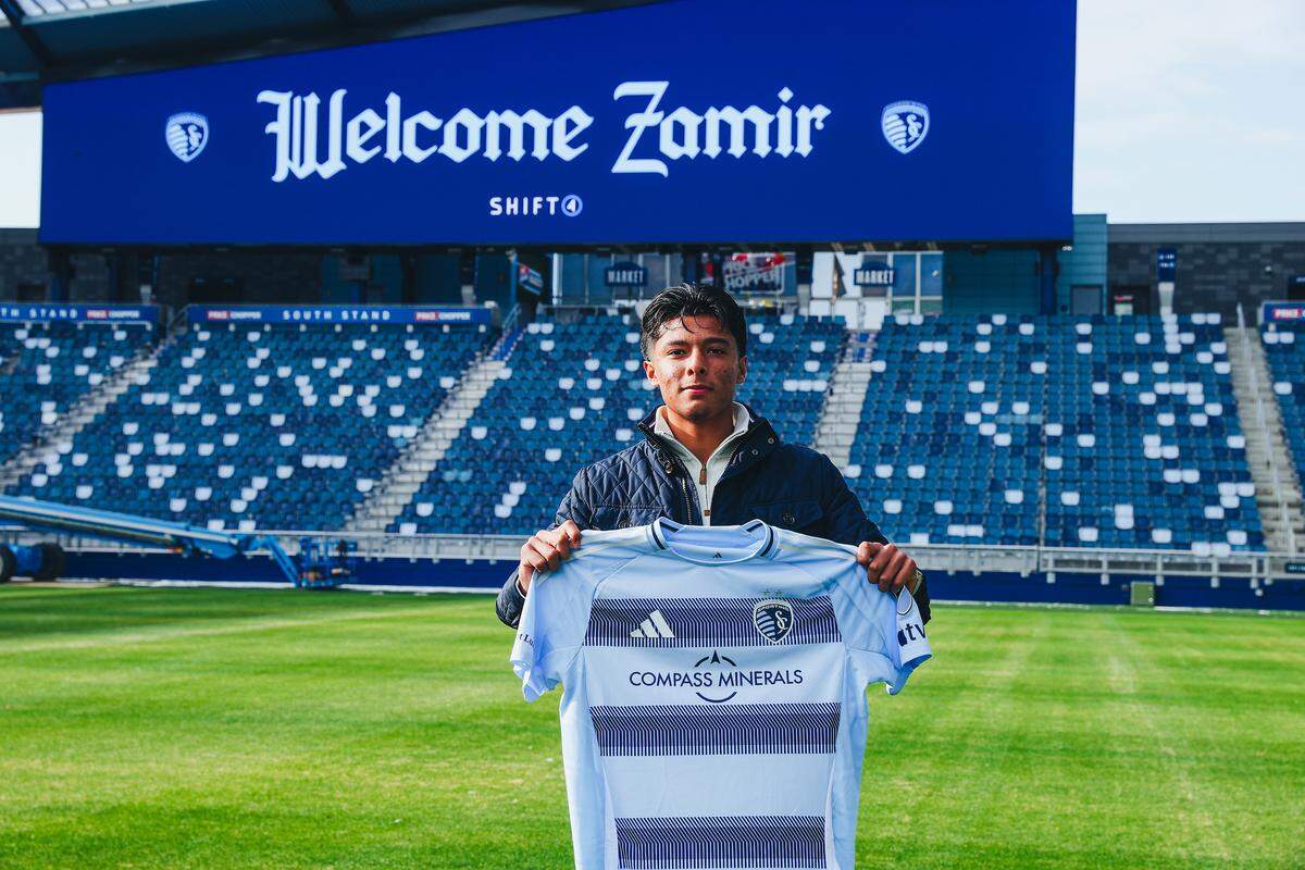 Fifteen-year-old Zamir Loyo Reynaga is the newest MLS Homegrown Player signing by Sporting Kansas City. The club announced his contract on Thursday, Feb. 5, 2026.