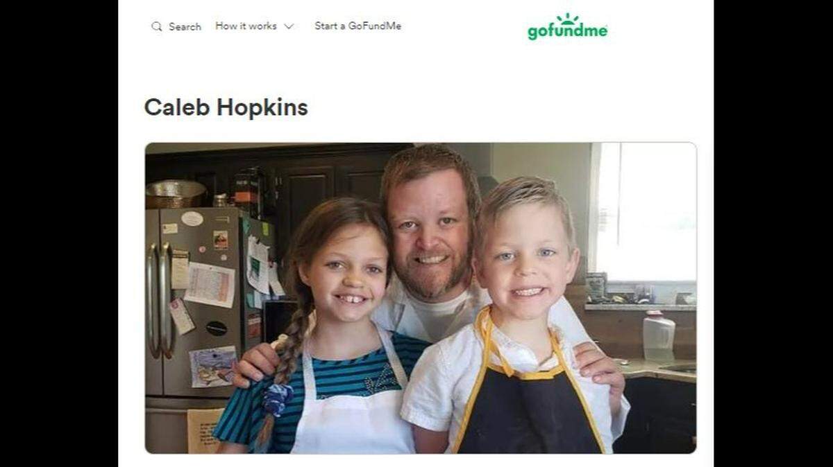 Caleb Hopkins, a husband, father of two and a certified anesthesiologist assistant from Kansas City, was killed in an off-roading Jeep crash on Sat. Sept. 10, 2022. Loved ones are raising money on GoFundMe for his funeral.