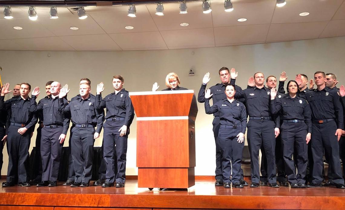 The Kansas City Fire Department’s 2019 winter cadet class was predominantly white. For years, fire department leaders have said the KCFD should be more diverse.