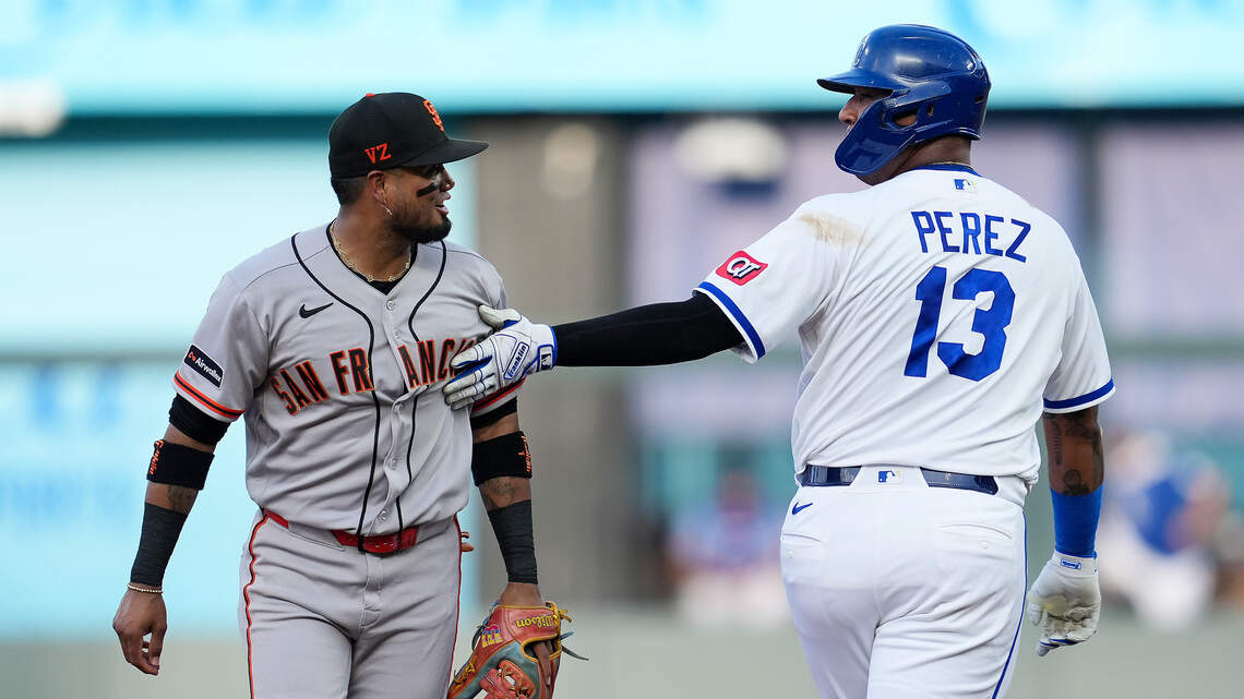 Salvador Perez closes in on Royals history with special night vs. Giants