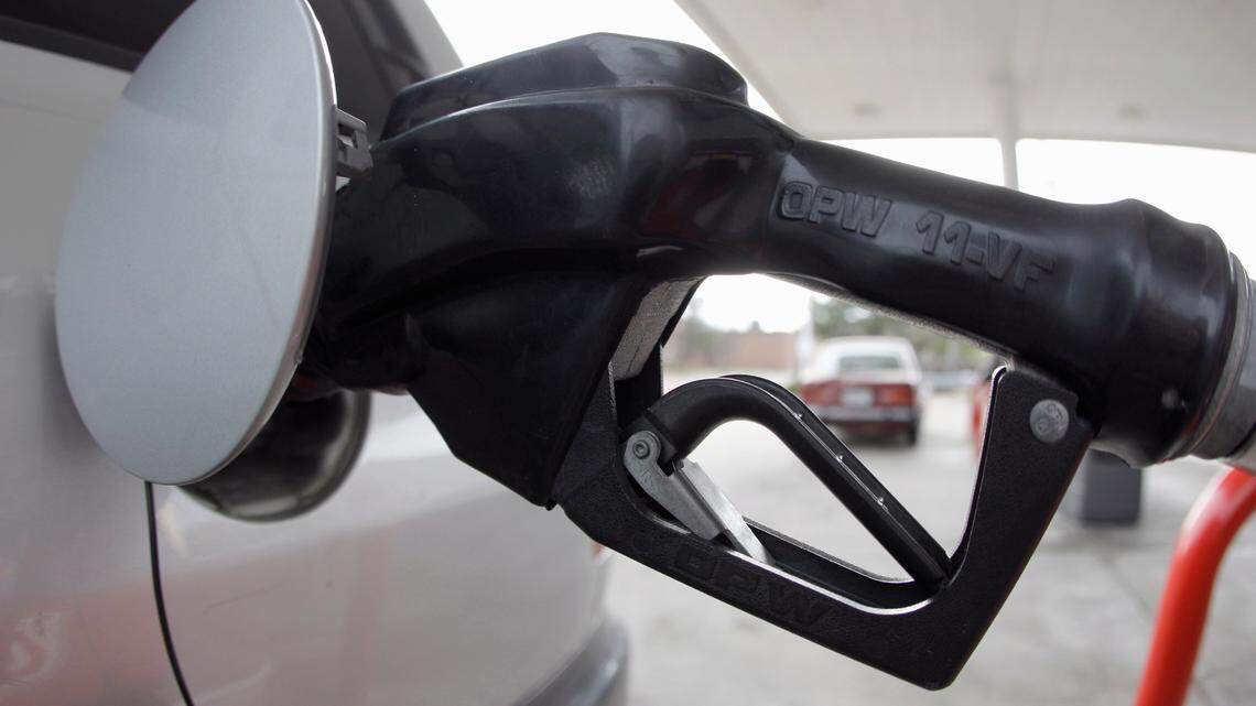 File photo of a gas pump. Authorities say a man in Ohio bought over $10,000 in gas using stolen account information.