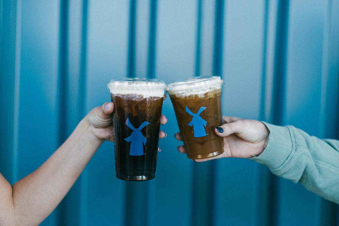 Dutch Bros Coffee offers a variety of coffee drinks, shakes, its own energy drinks and sodas, smoothies, pastries and more.