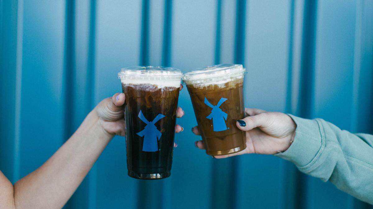 Dutch Bros Coffee offers a variety of coffee drinks, shakes, its own energy drinks and sodas, smoothies, pastries and more.