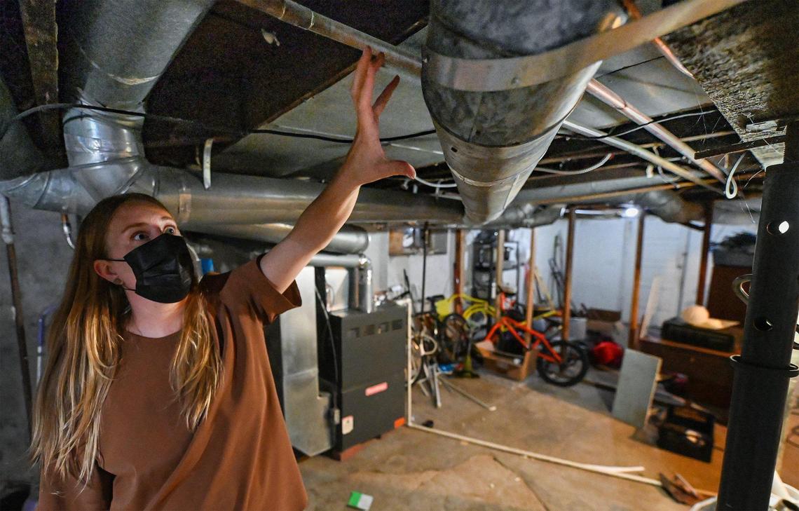 Kelly Allen of Kansas City learned about the difficulties first-time and lower-income home buyers are having in trying to purchase homes in this hot real estate market. Allen bought her Pendleton Heights home for $130,000, but it’s requiring a lot of work, including repairs to leaks in the heating and cooling system.