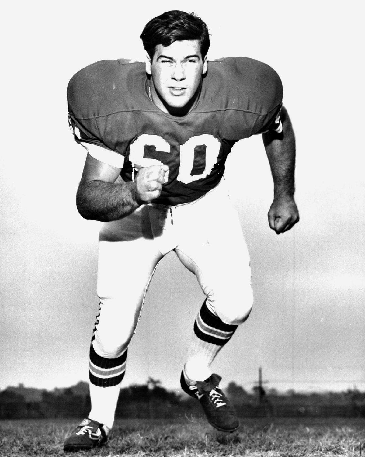 Guard George Daney, Kansas City Chiefs, 1968–1974