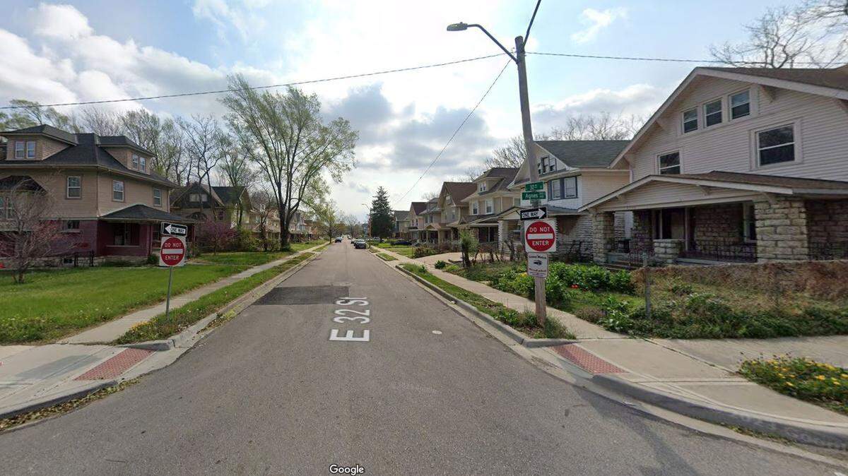 A woman died after being struck by gunfire when shots were fired into her home the 3000 block of East 32nd in the Santa Fe neighborhood of Kansas City, a spokesman for the Kansas City Police Department said. This Google Maps Street View image is from 2022.