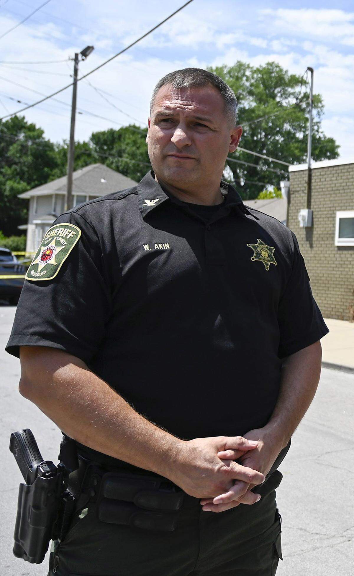 Clay County Sheriff Will Akin.