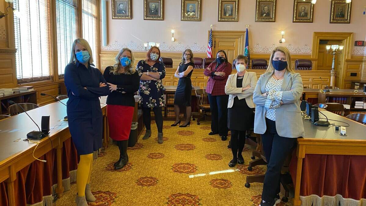 Seven incoming Kansas House Democrats, all women, are calling on Rep-elect Aaron Coleman to resign. Earlier this month, a Wyandotte County judge issued a temporary anti-stalking order against him.