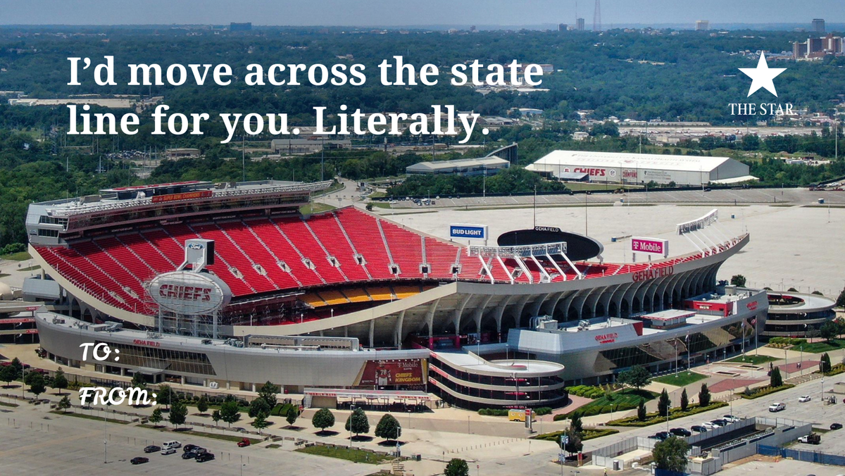 This is a KC Star Valentine card for 2026.