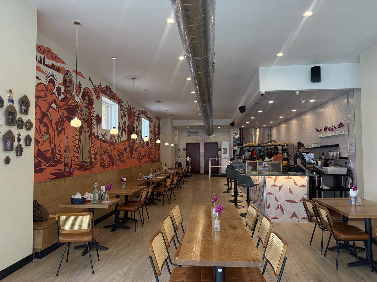 Beirut Taco, 3904 Bell St., serves Mexican and Lebanese cuisine in the former d’Bronx space.