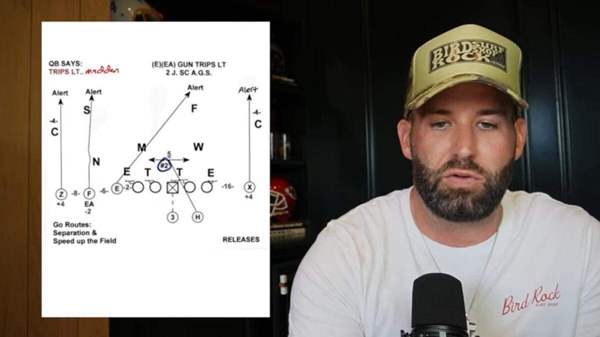 Former Chiefs quarterback Chase Daniel shared the details of a play designed by coach Andy Reid.