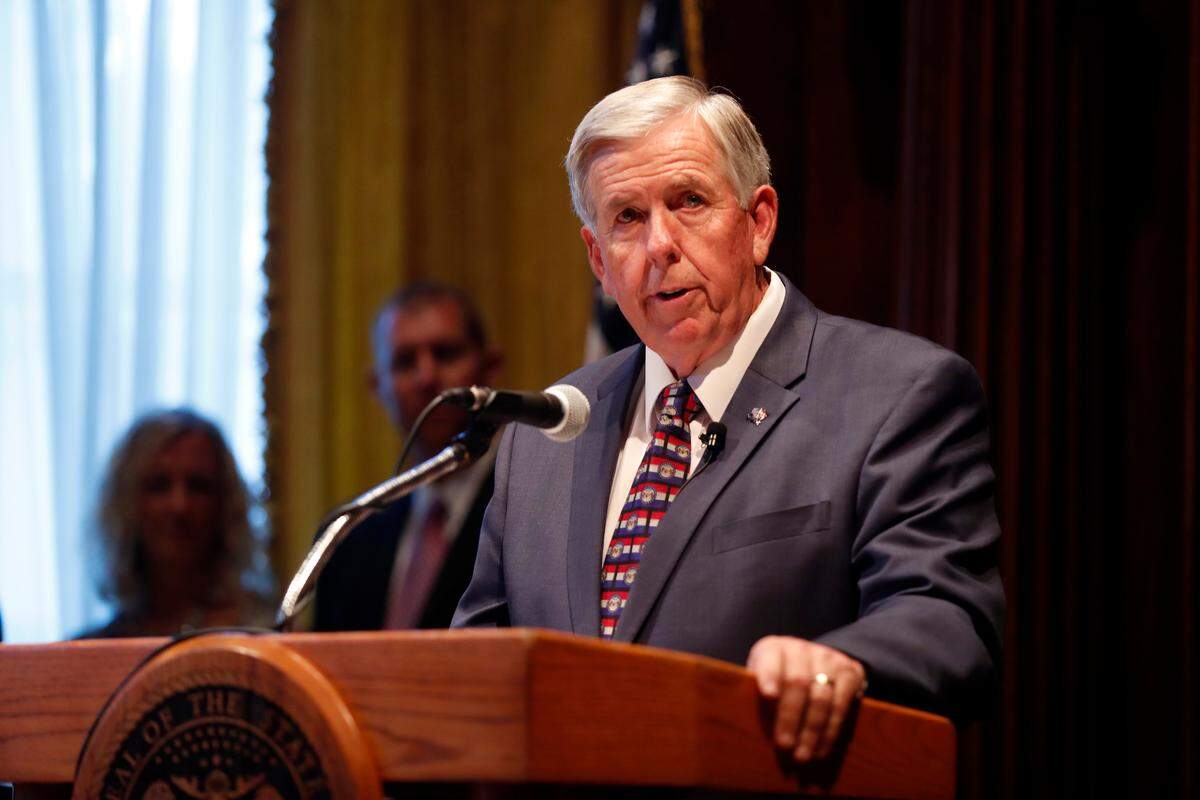 Missouri Gov. Mike Parson