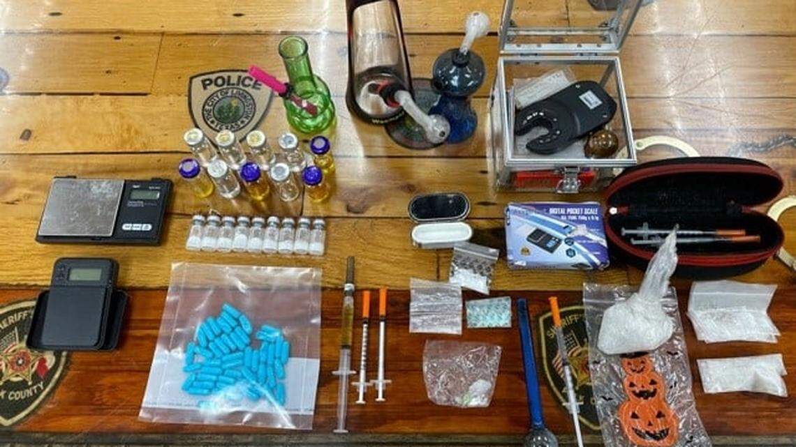 The child’s two siblings were found at a home with “numerous different illegal narcotics,” officials said.