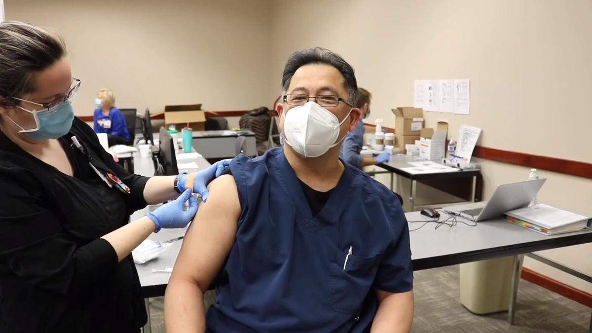 Dr. Ramilo Gatapia of Kansas City made a video about getting the COVID-19 vaccine to encourage colleagues, family and friends to get a shot as well.