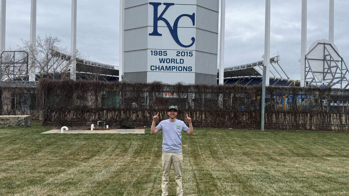 Viral Wichita lawn guy who mowed Royals’ stadium featured in Chevrolet campaign