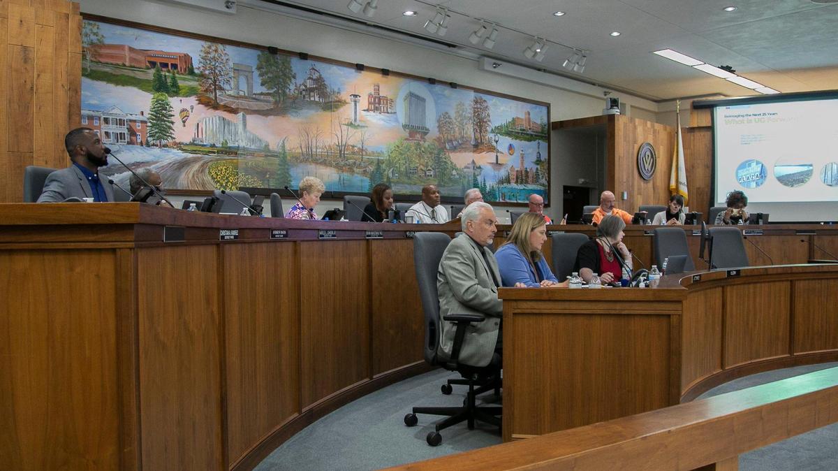 The Wyandotte County commissioners meeting Thursday, September 15, 2022.