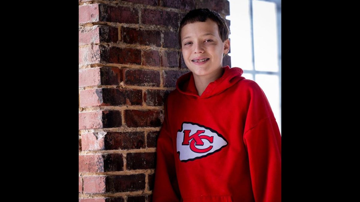Jaxon, 13, would benefit from being part of a big family where everyone supports one another.