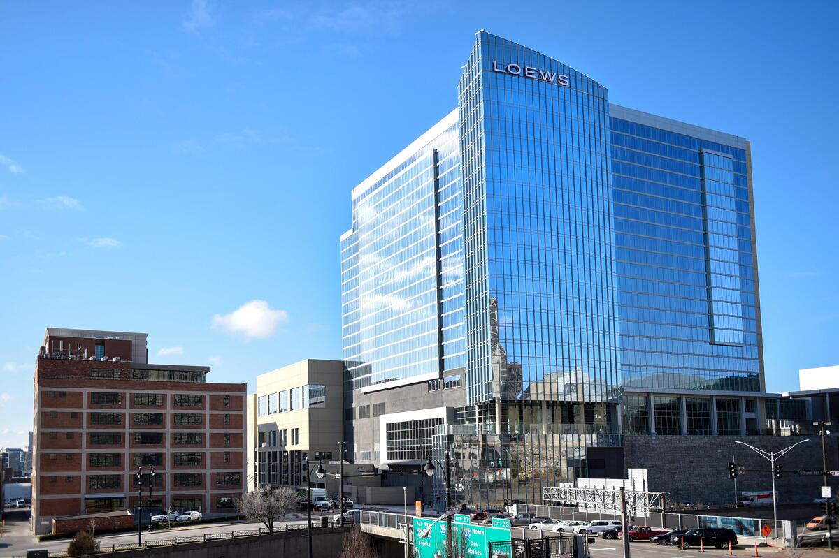 Located near the Kansas City Convention Center, the new Loews Kansas City Hotel is set to open April 2.