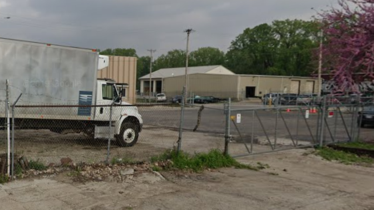 A Google Maps image shows the approximate area of where the Kansas City, Kansas, Fire Department says workers suffered suspected carbon monoxide poisoning.