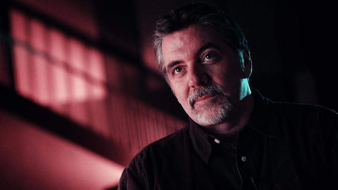 Mitch Brian teaches his UMKC film students about “The Wild Bunch” and helped organize this week’s screening. “You don’t have to like everything about a film for it to be great,” he says.