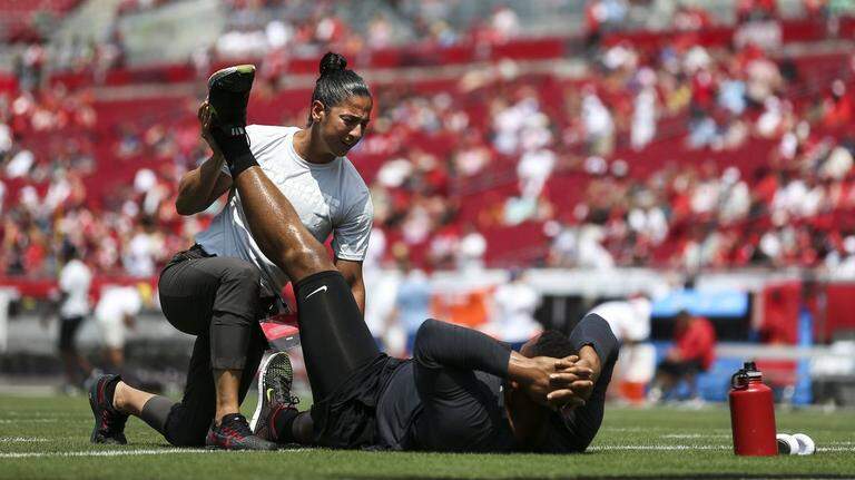 Tampa Bay Bucs’ female assistants following Kansan’s historic footsteps at Super Bowl
