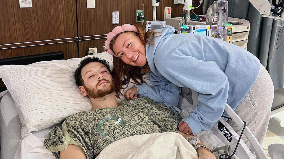 Why are healthy young people getting Stage 4 colon cancer? Jackson Layton and wife Hannah raise the alarm.