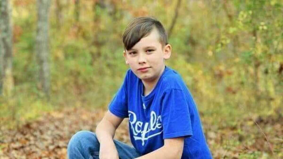 Damian Sunderland, 11, is in the hospital with severe dog bite wounds, according to his mother and a public group on Facebook.
