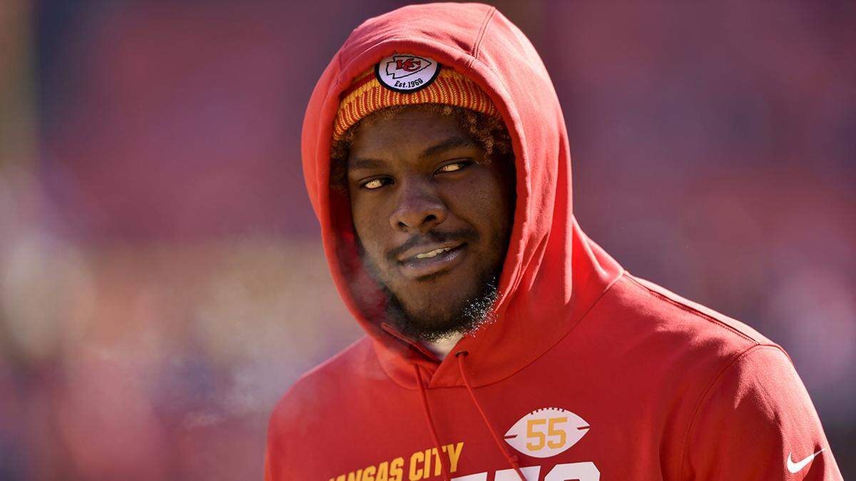 Kansas City Chiefs defensive end Frank Clark