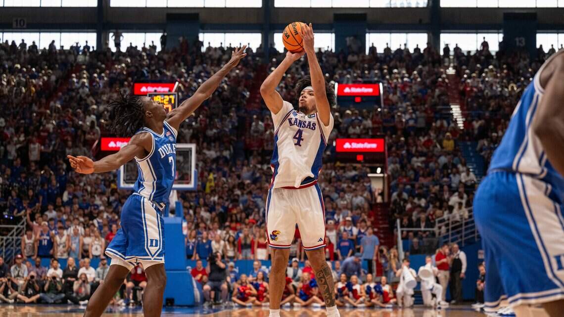 Jon Scheyer praises KU freshman Tyran Stokes, who excelled in loss to Duke