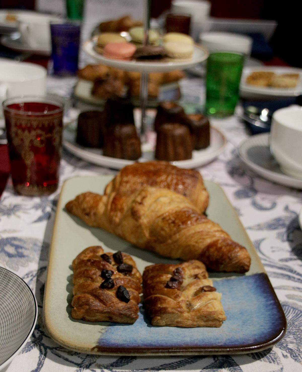 A variety of sweet pastries from Emilie’s French Teas.