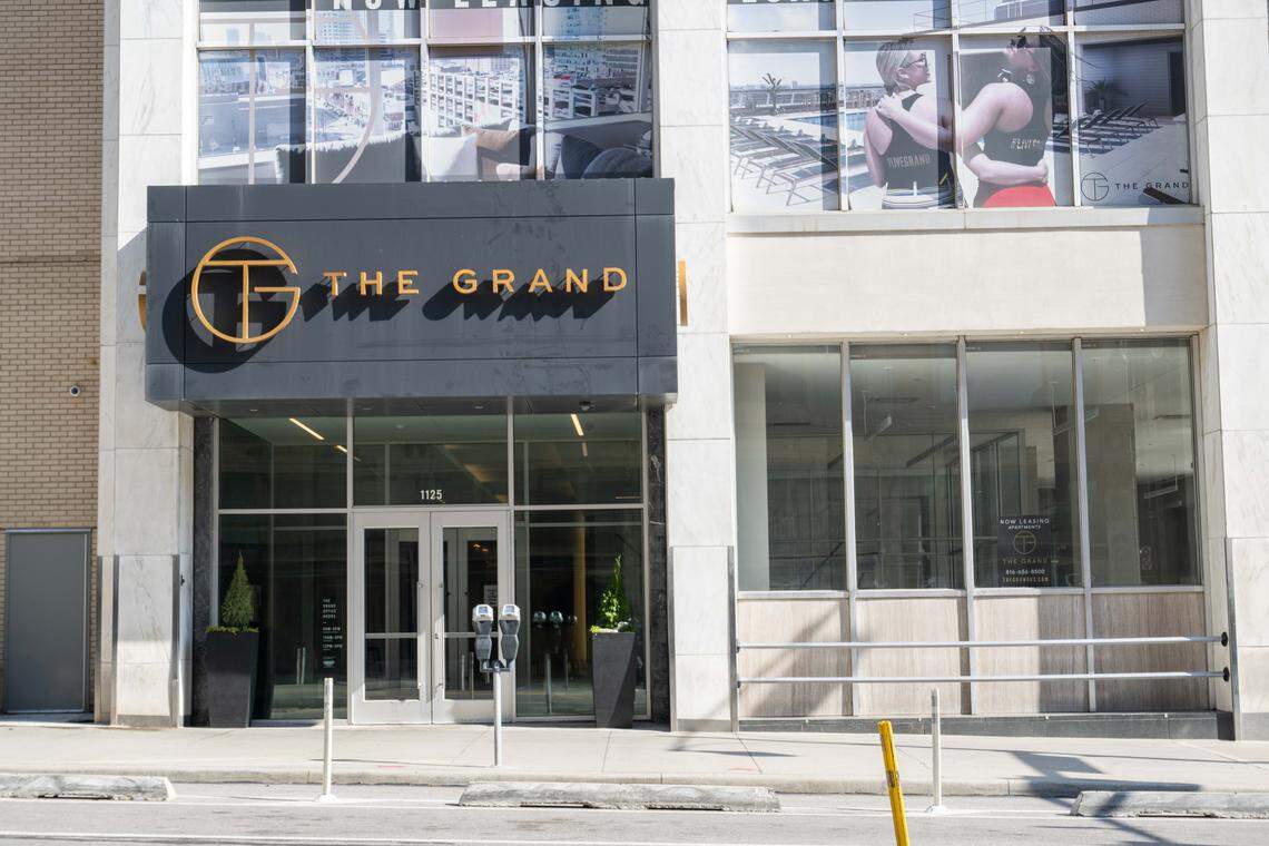The Grand (1125 Grand), a downtown apartment building near T-Mobile Center and Power & Light District, is seeking money from the city in the form of tax incentives due to all the crime happening outside their building.
