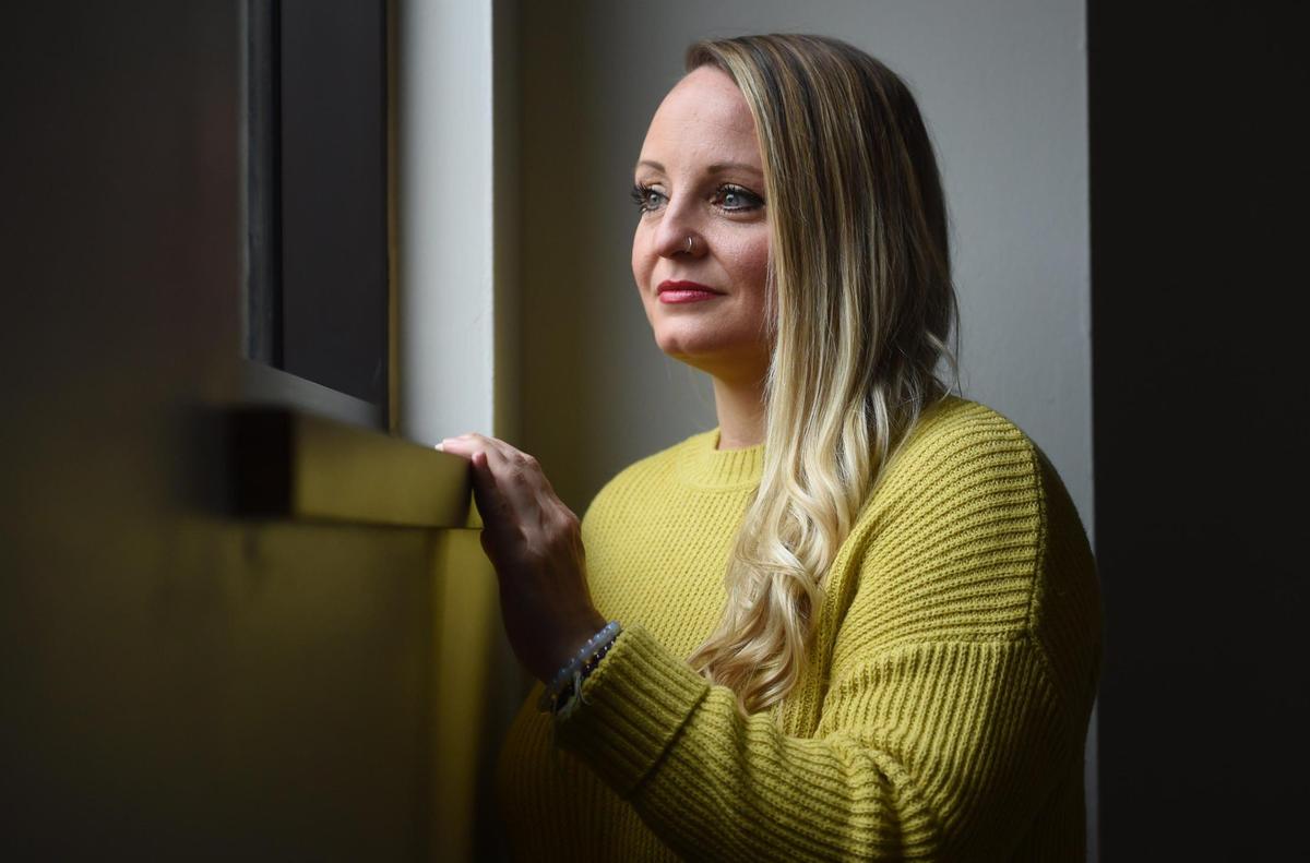Amy Miller, 39, of Lenexa, a survivor of domestic violence, suffered a physical attack six-years ago at the hands of her ex-husband, who was a gun owner. Miller would like to see abusers restricted from owning firearms.
