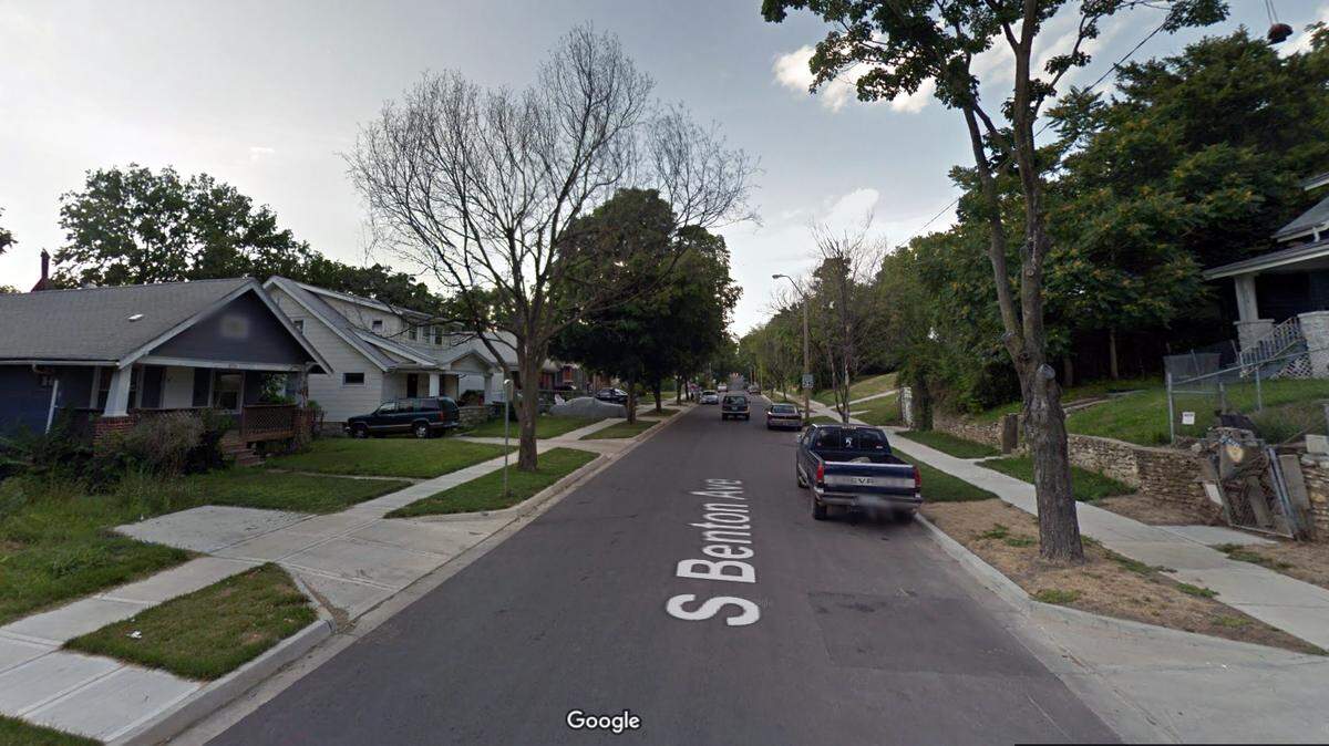 A gunshot victim remained in critical condition Wednesday morning at a Kansas City hospital. The shooting occurred about 6:15 p.m. Tuesday in the 3700 block of South Benton Avenue. The injuries are life-threatening.  This Google Maps Street View photo of the area is from 2014.