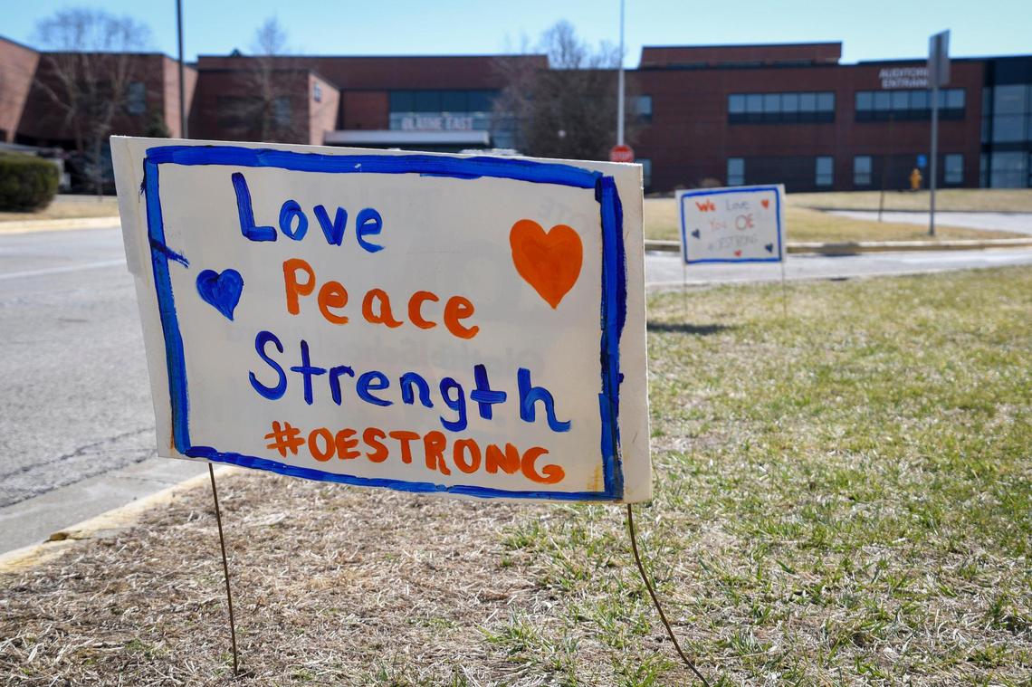 The Kansas City region rallied around Olathe East High School after the March 4 shooting.