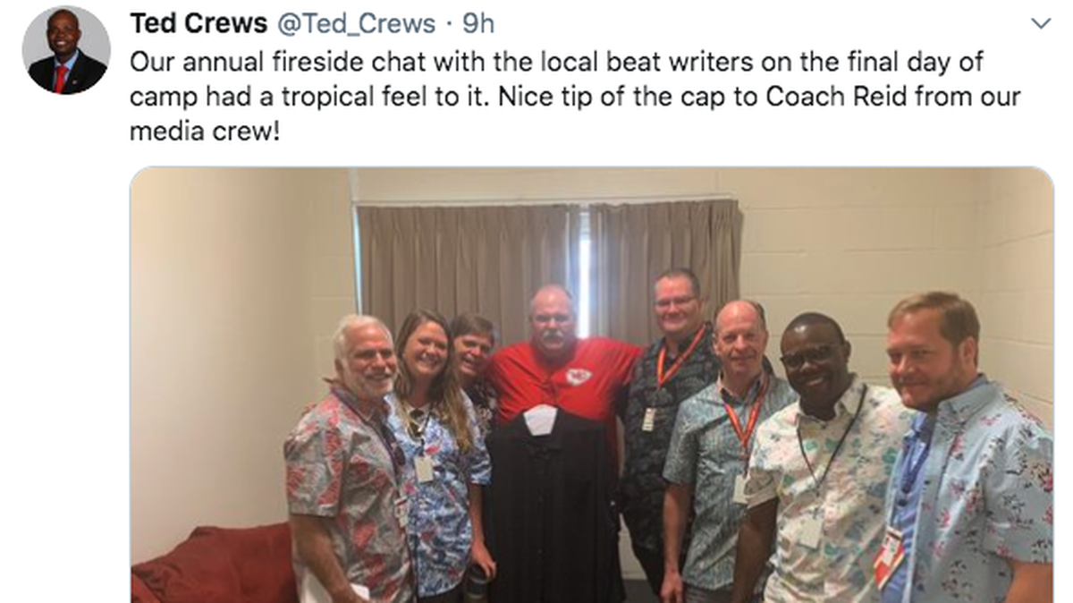The last day of Chiefs training camp in St. Joe had a certain vibe to it.