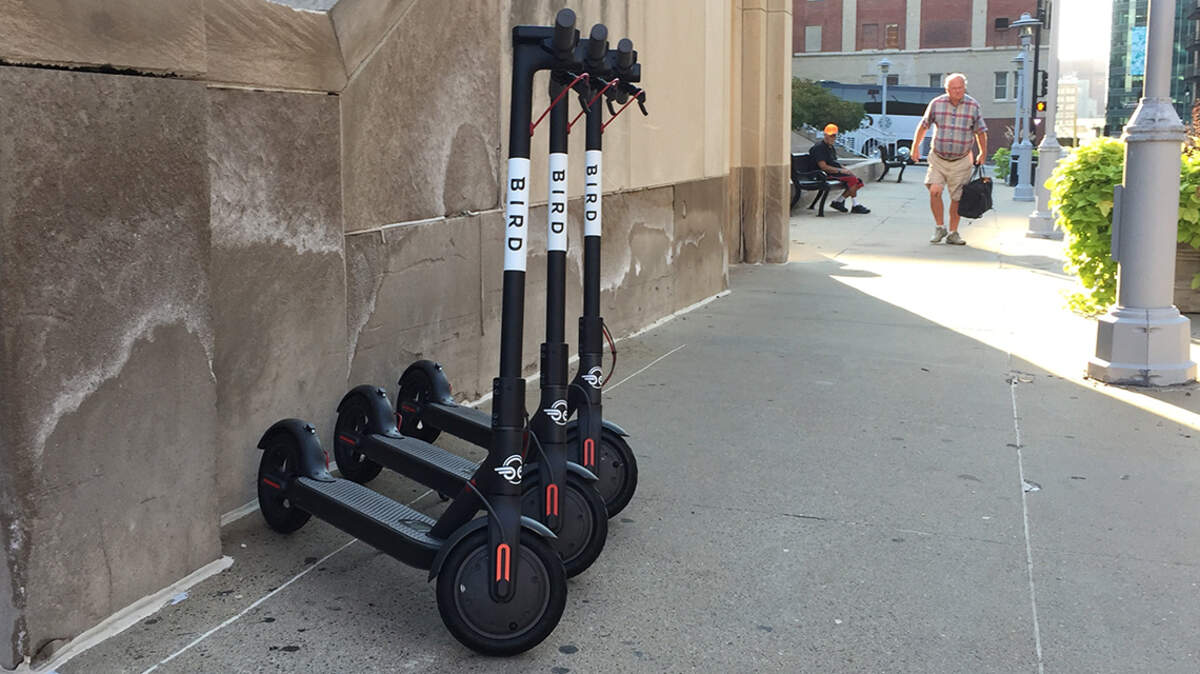 Kansas City’s sidewalks face a crisis with electric scooter riders ignoring sidewalk laws.