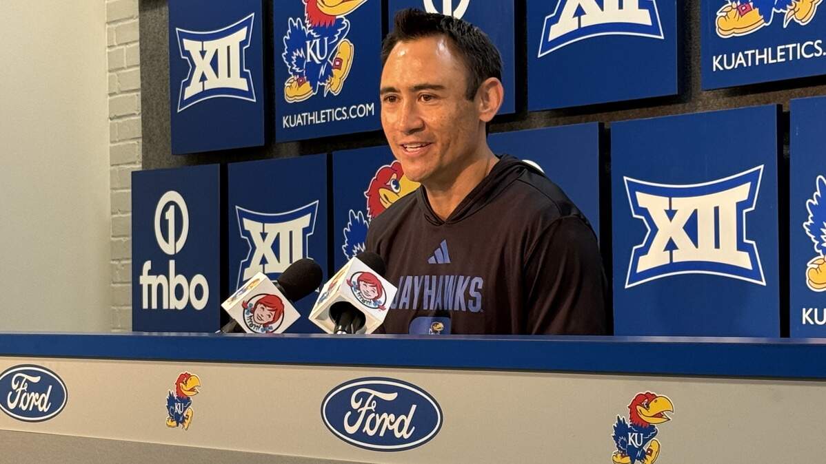 KU soccer coach Nate Lie 