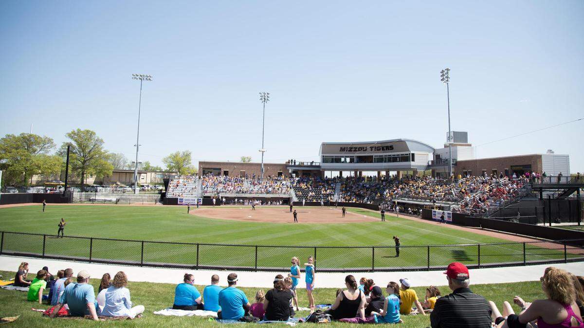 Full capacity will be allowed for the NCAA Tournament games at Mizzou Softball Stadium, about 2,500.