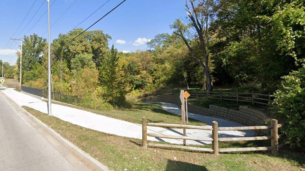 The driver of a small motorbike died after he drove into a deep ditch near the Big Shoal Greenway in Kansas City’s Northland, police said. A Google Maps street view image from October 2022 shows the general area.