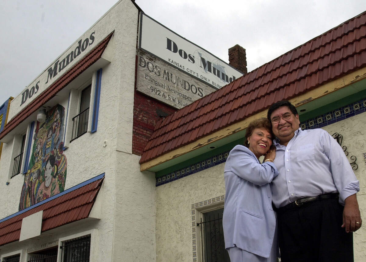 This 2001 file photo shows Manuel Reyes and Clara Reyes.