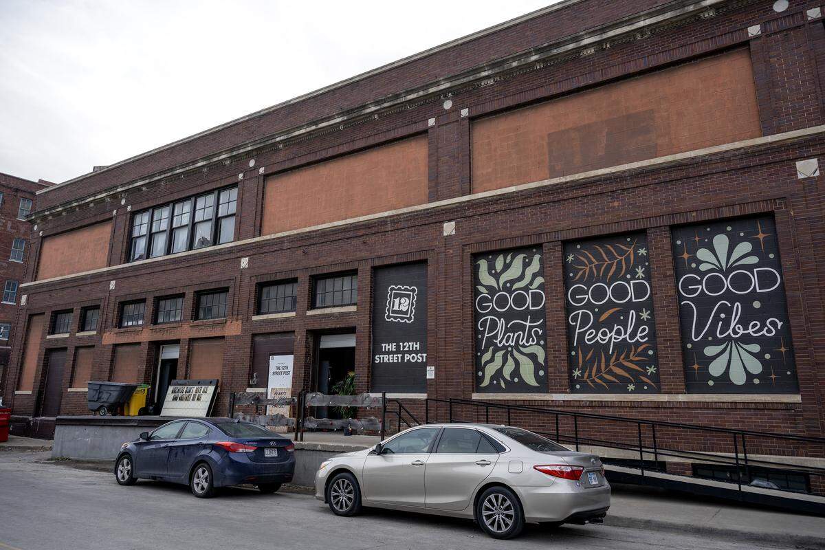 The 12th Street Post and the ADHDIY Craft Cafe at 1501 W. 12th St. is pictured on Saturday, Feb. 7, 2026, in Kansas City.