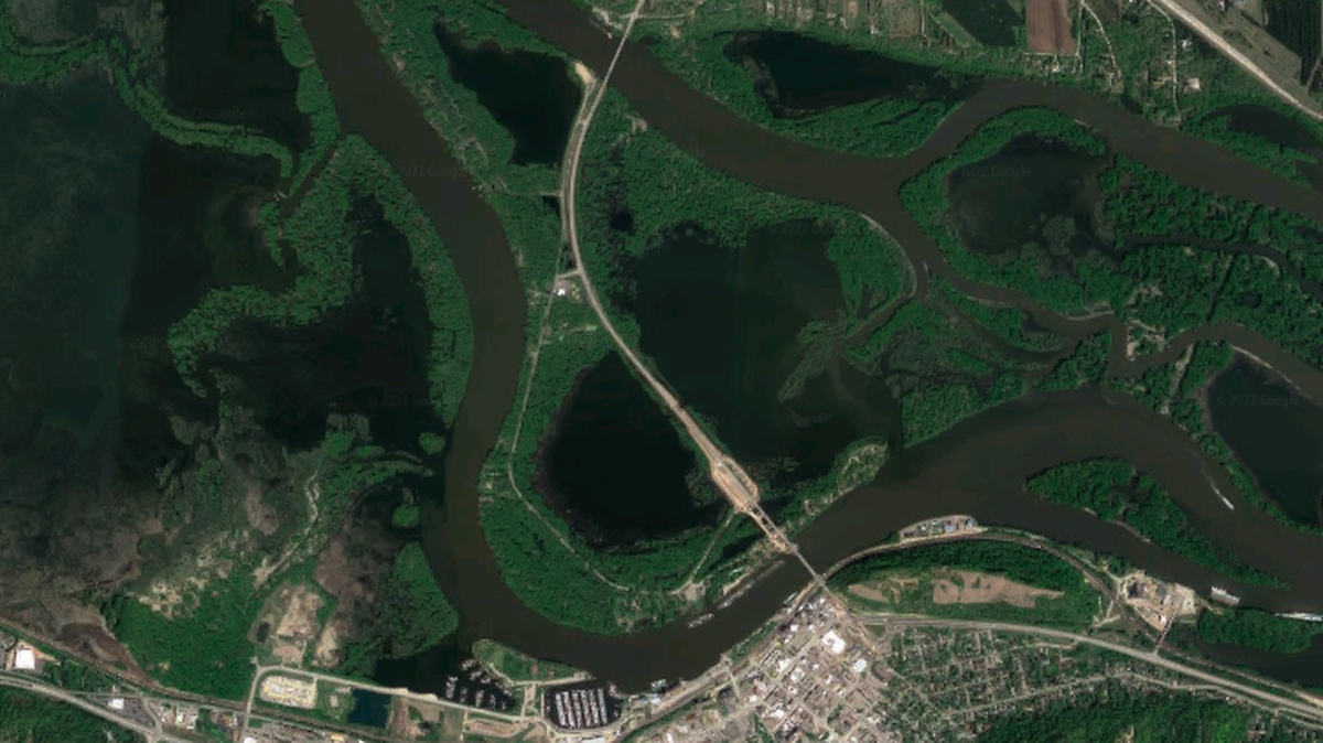 Five people were rescued from the Mississippi River in Minnesota after a barge crashed into a family’s boat.